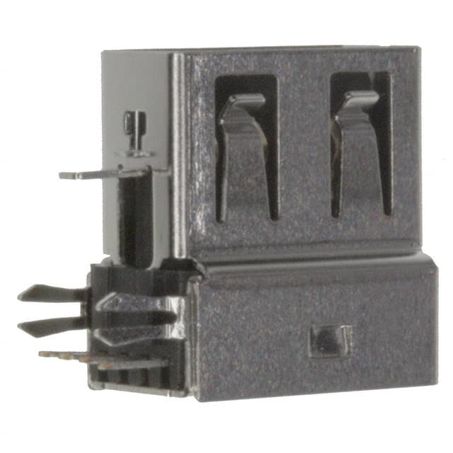 690-004-261-013 CONN RCPT USB2.0 TYPEA 4POS R/A