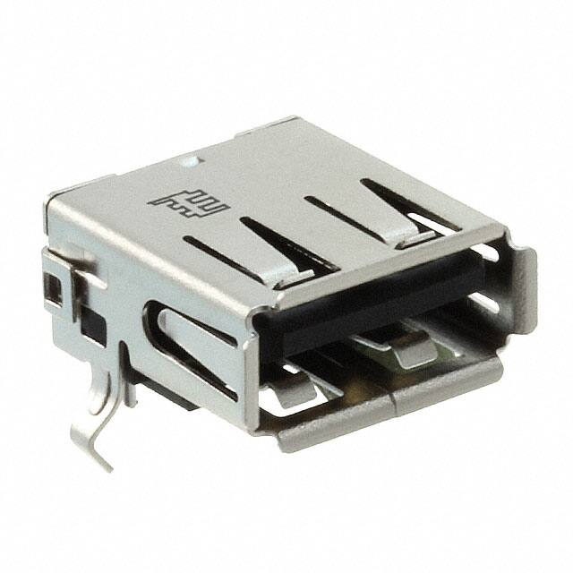 1734081-1 CONN RCPT USB2.0 TYPEA 4POS R/A