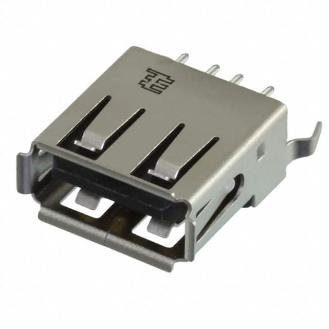 1734085-2 CONN RCPT USB2.0 TYPEA 4POS VERT