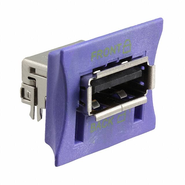 2041039-1 CONN RCPT USB2.0 TYPEA 4POS R/A