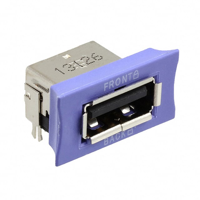 2041370-1 CONN RCPT USB2.0 TYPEA 4POS R/A