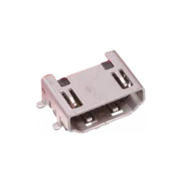 MD60-19P CONN RCPT HDMI 19POS PNL MNT R/A