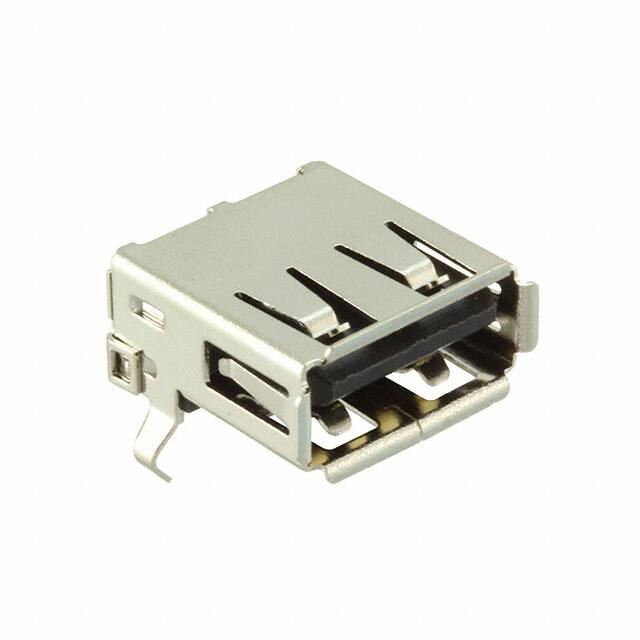 614004160211 CONN RCPT USB2.0 TYPEA 4POS R/A
