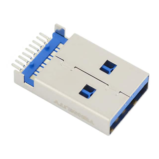 50-00469 CONN PLUG USB3.0 TYPEA 9P SMD RA