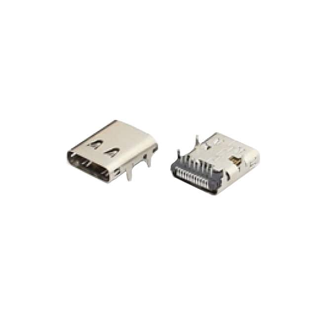 AUSB1-DFN-PTR10 CONN RCPT USB3.2 TYPEC 24P SMD R