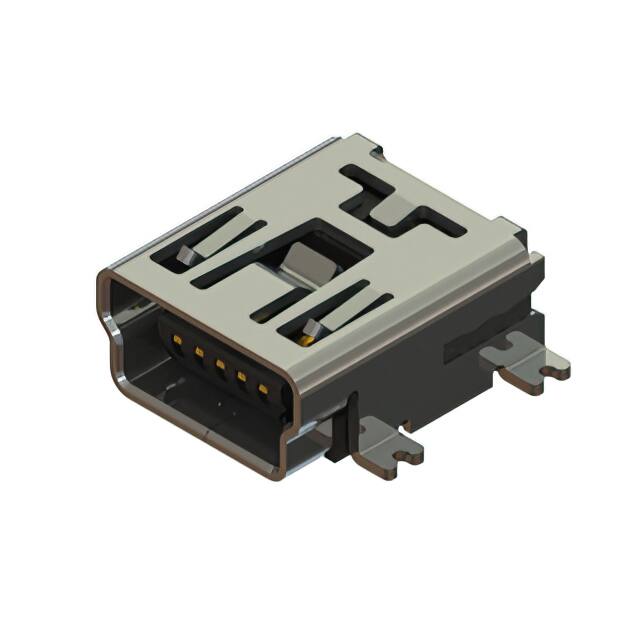 690T205-16B-211 690 SERIES USB TYPE-B MINI CONNE