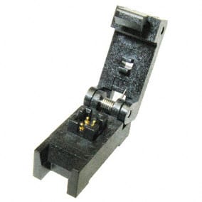 AXS-2520-04-09 SOCKET 4PAD 2.5X2.0 CRYSTAL