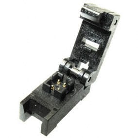 AXS-3225-04-07 SOCKET 4PAD 3.2X2.5 OSCILLATOR