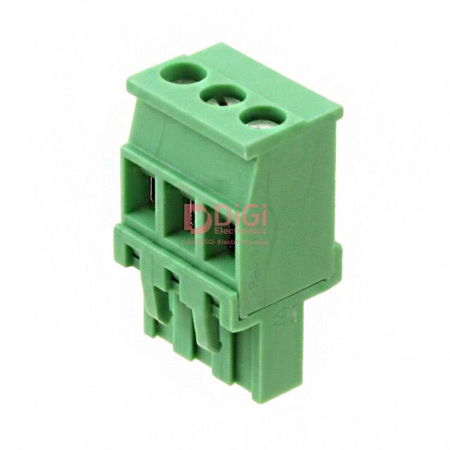 MVSTBR2,5/3-ST-5,08 This Phoenix Contact terminal block plug features 3 positions and a 5.08mm pitch. It is designed for free-hanging, in-line mounting with screw termination.