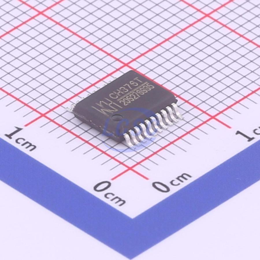 CH376T The WCH CH376T is a USB Interface IC designed for efficient USB connectivity. It operates at speeds up to 12Mbps and supports dual supply voltages of 3.3V and 5V.