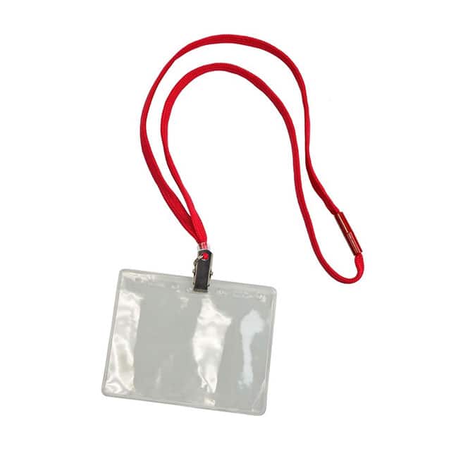 34493 BADGE HOLDER/ LANYARD KIT RED 25