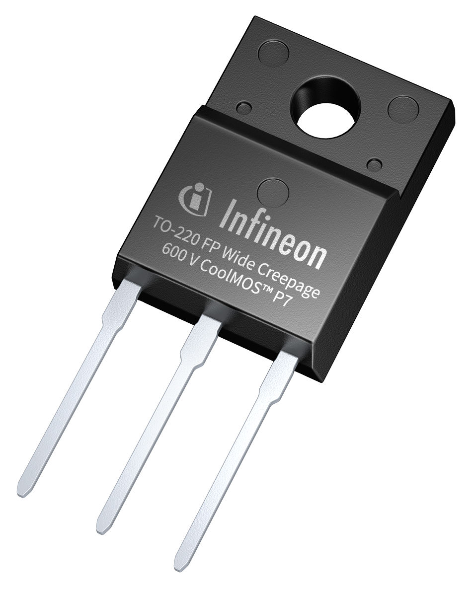 IPAW60R180P7S The Infineon IPAW60R180P7S is a 650V CoolMOS P7 series N-channel power MOSFET. It offers low switching and conduction losses in a TO220 FullPAK package.