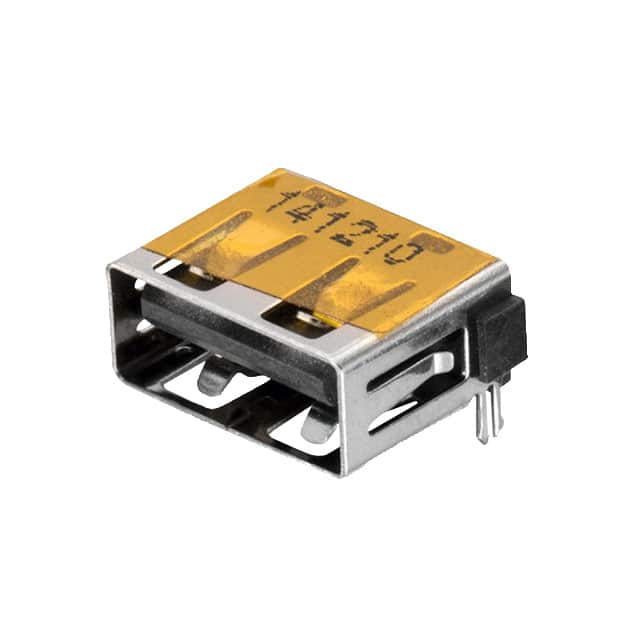 614104190121 CONN RCP USB2.0 TYPEA 4POS TH RA