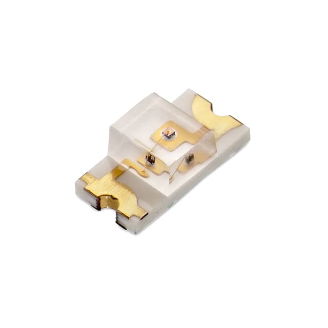 156120BS75000 LED BLUE CLEAR 2SMD BOTTOM ENTRY