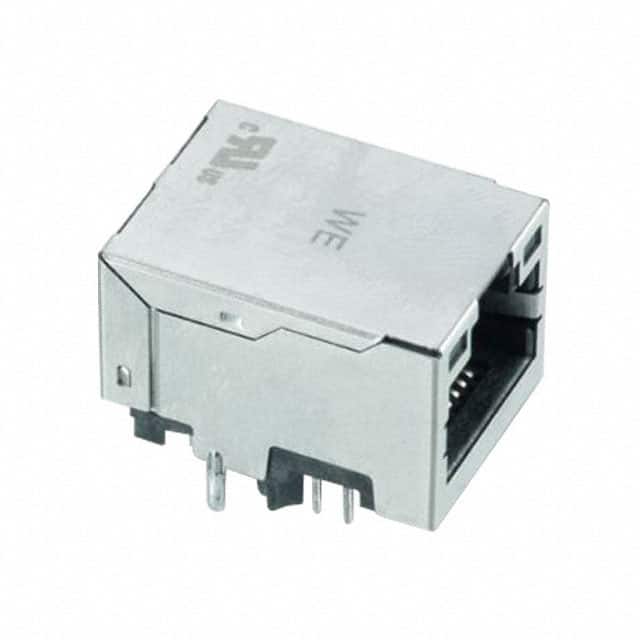74980104400 CONN JACK 1PORT 100 BASE-T PCB