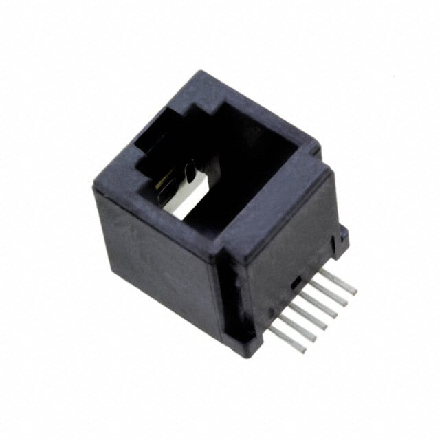634106149621 CONN MOD JACK 6P6C VERT SHIELDED