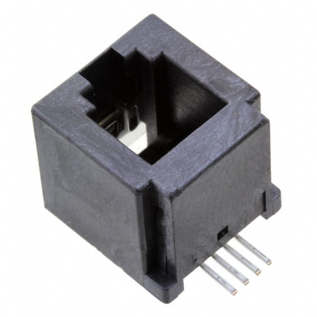 634104149621 CONN MOD JACK 4P4C VERT UNSHLD