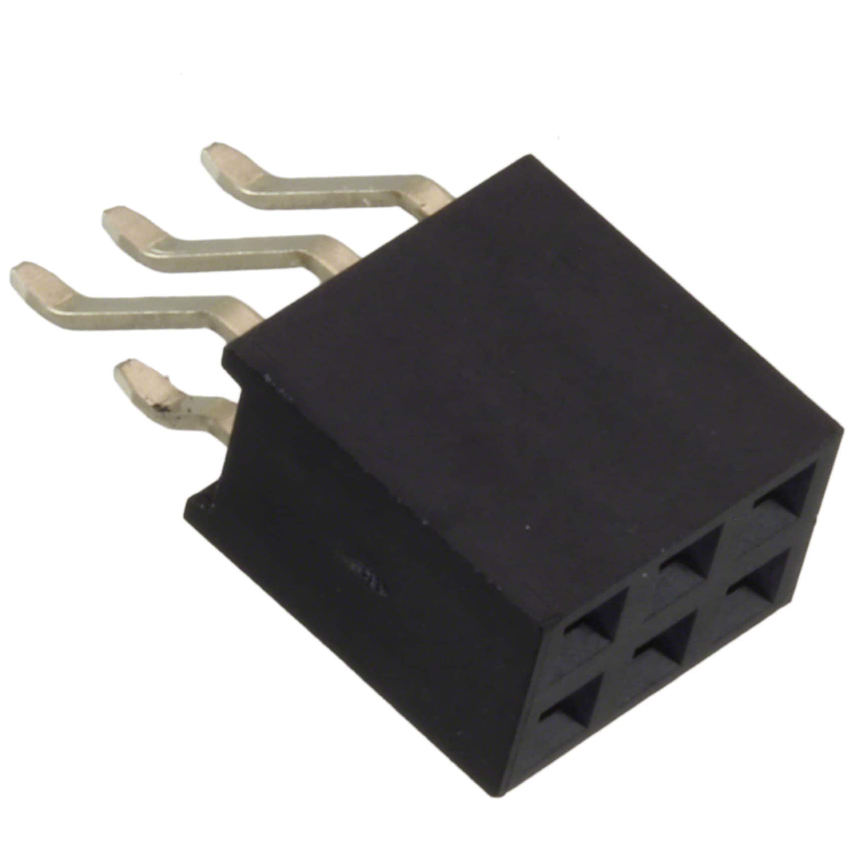 610106249221 CONN HDR 6POS 0.1 GOLD SMD R/A