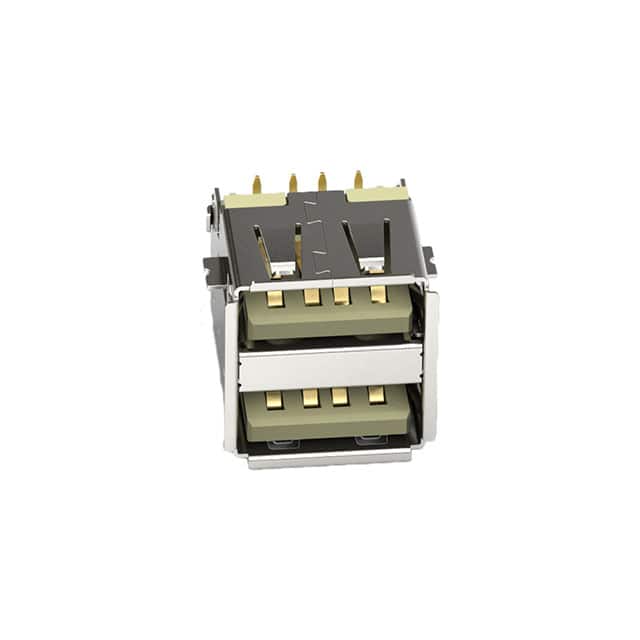 614108646521 THR USB 2.0 TYPE A, DUAL MID-MOU