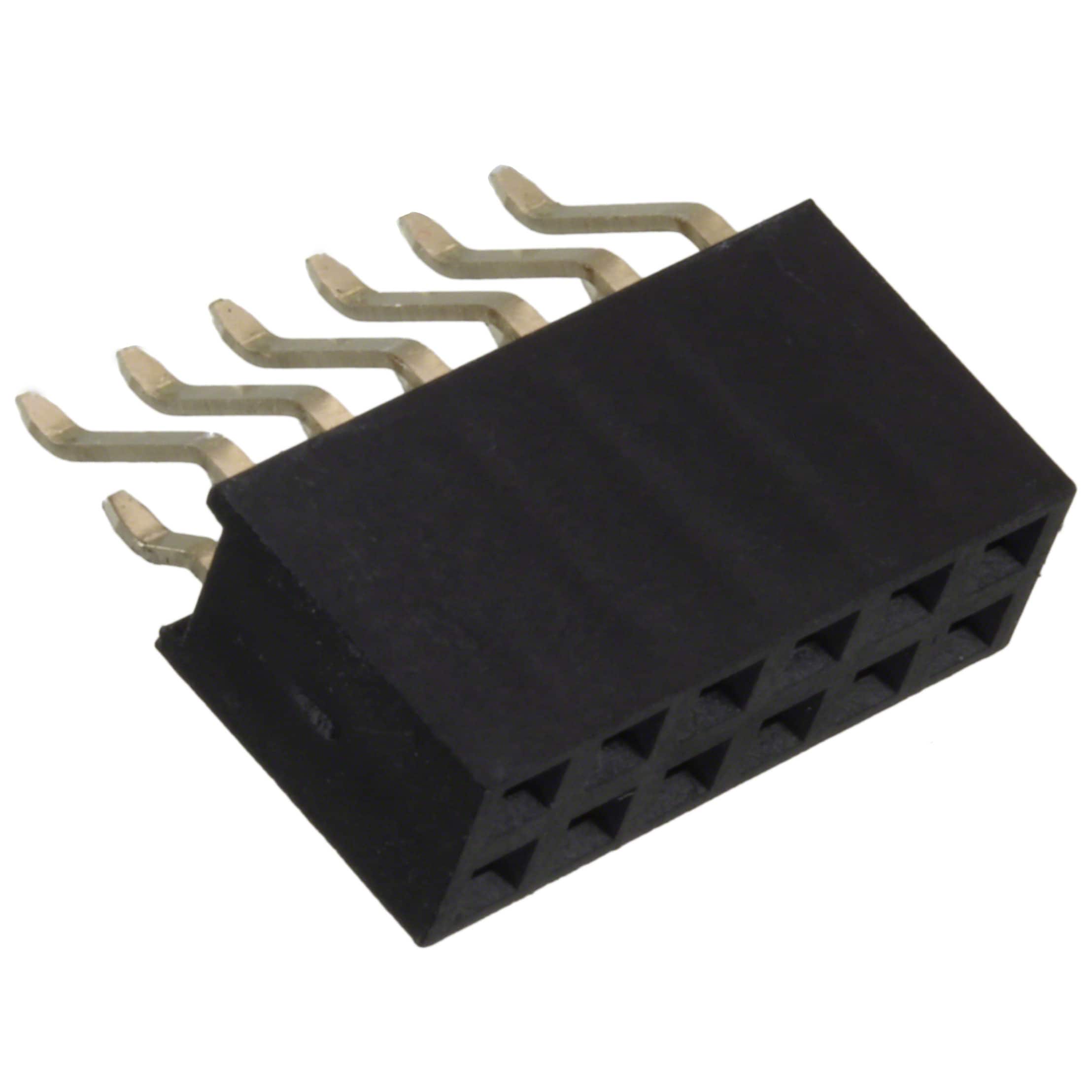610112249221 CONN HDR 12POS 0.1 GOLD SMD R/A