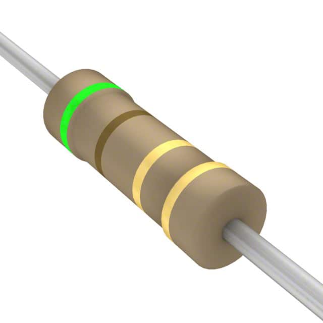 CF12JT5R10 RES 5.1 OHM 5% 1/2W AXIAL