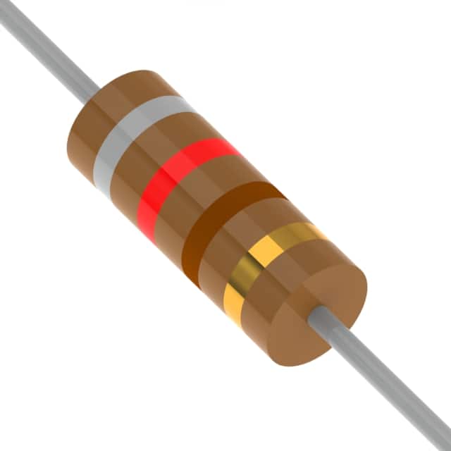 RC12JT820R RES 820 OHM 5% 1/2W AXIAL