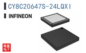 CY8C20647S-24LQXI The Infineon CY8C20647S-24LQXI is a microcontroller featuring 16KB of Flash memory and 2KB of RAM. It operates within a voltage range of 1.71V to 5.5V.