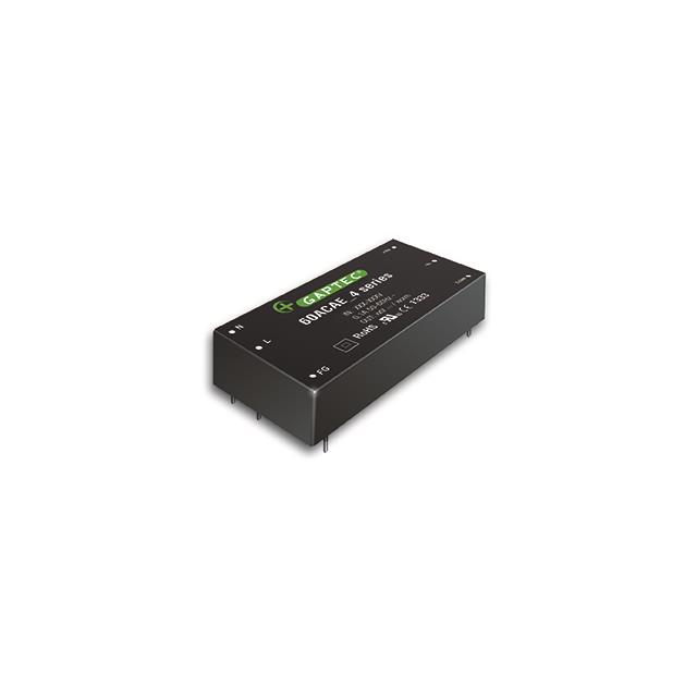 60ACBE_12S4 The GAPTEC Electronic 60ACBE_12S4 is an enclosed AC DC converter with a 12V output, 60W power rating, and 5A maximum current. It features adjustable output and universal input, suitable for ITE commercial applications.