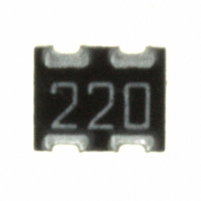 743C043220JTR RES ARRAY 2 RES 22 OHM 1008