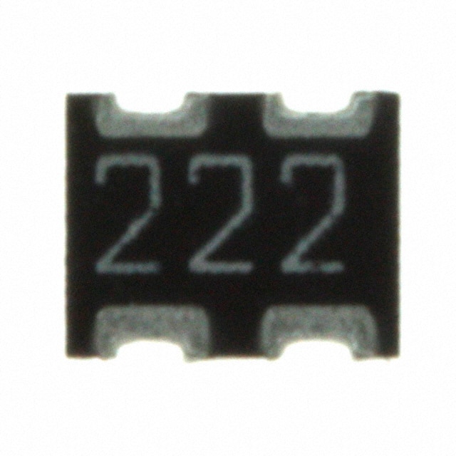 743C043222JP RES ARRAY 2 RES 2.2K OHM 1008
