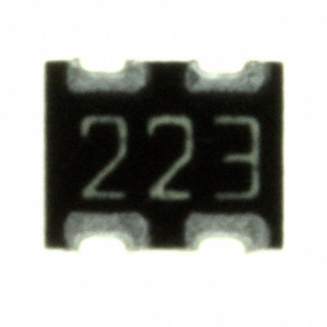 743C043223JTR RES ARRAY 2 RES 22K OHM 1008