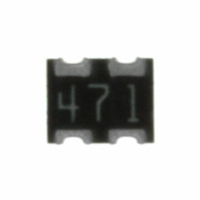743C043471JTR RES ARRAY 2 RES 470 OHM 1008