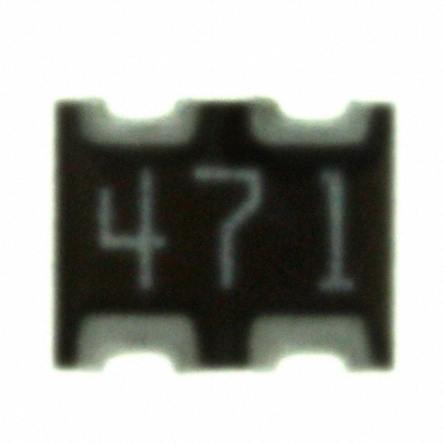 743C043471JP RES ARRAY 2 RES 470 OHM 1008