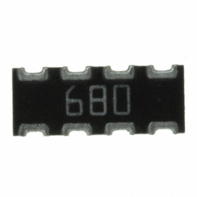 743C083680JP RES ARRAY 4 RES 68 OHM 2008