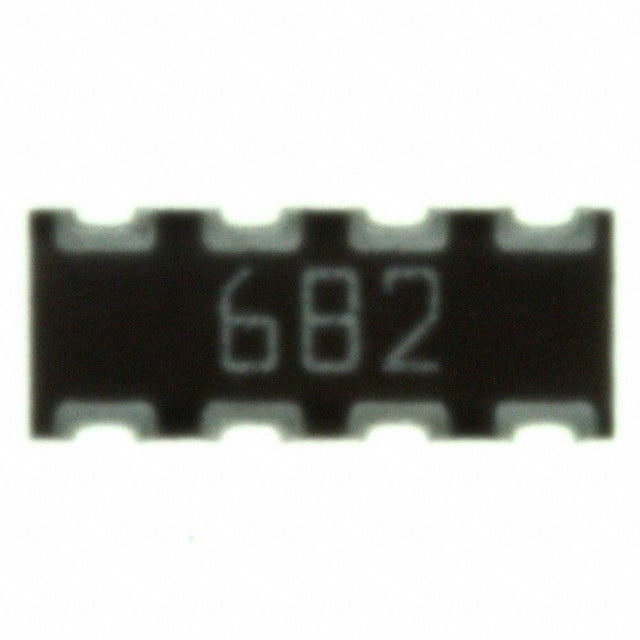 743C083682JTR RES ARRAY 4 RES 6.8K OHM 2008