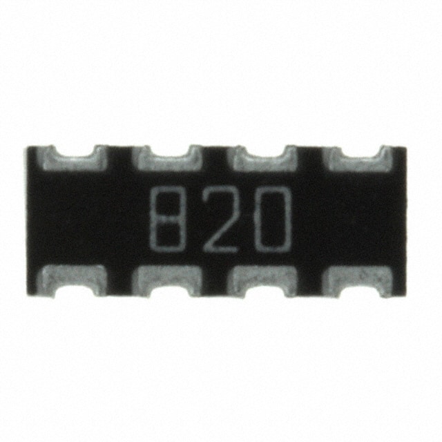 743C083820JP RES ARRAY 4 RES 82 OHM 2008