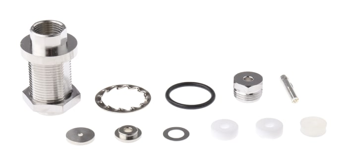 J01021H1003 This Telegartner J01021H1003 is a female N Series panel mount coaxial connector with a 50 Ohm impedance and straight body orientation. It operates up to 11 GHz.