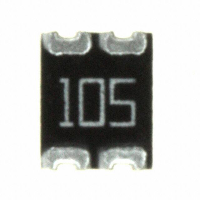 744C043105JTR RES ARRAY 2 RES 1M OHM 1210