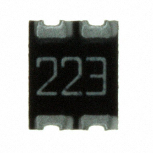 744C043223JTR RES ARRAY 2 RES 22K OHM 1210
