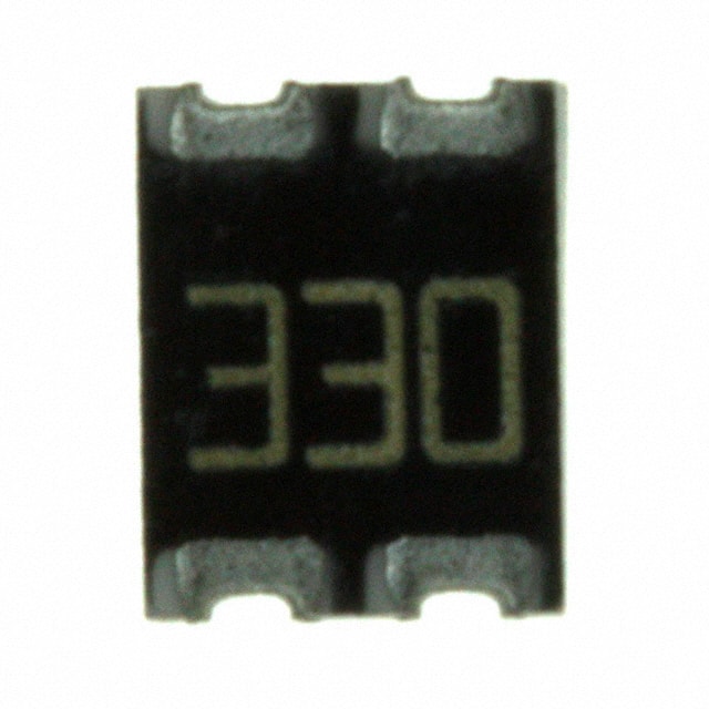744C043330JTR RES ARRAY 2 RES 33 OHM 1210