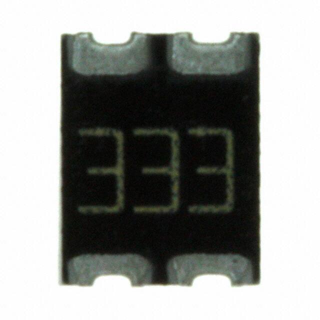744C043333JTR RES ARRAY 2 RES 33K OHM 1210
