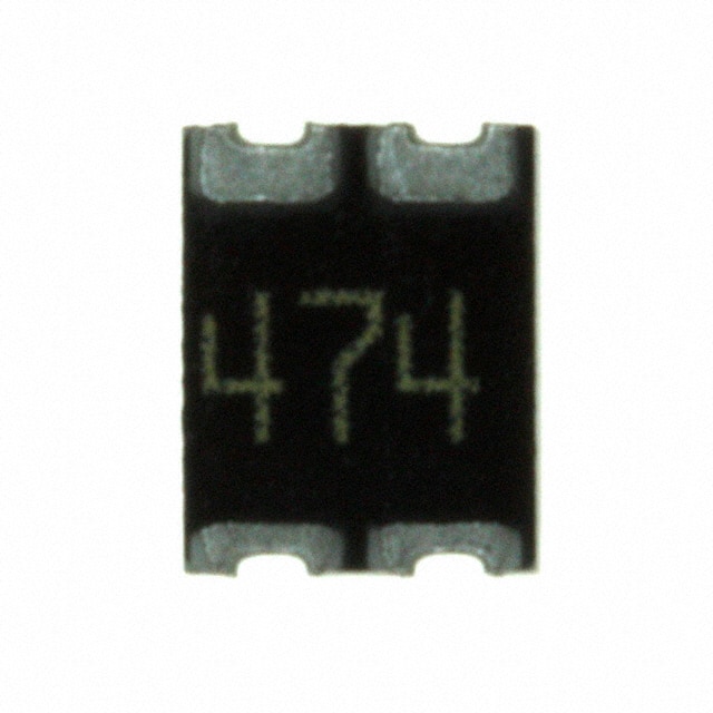 744C043474JTR RES ARRAY 2 RES 470K OHM 1210
