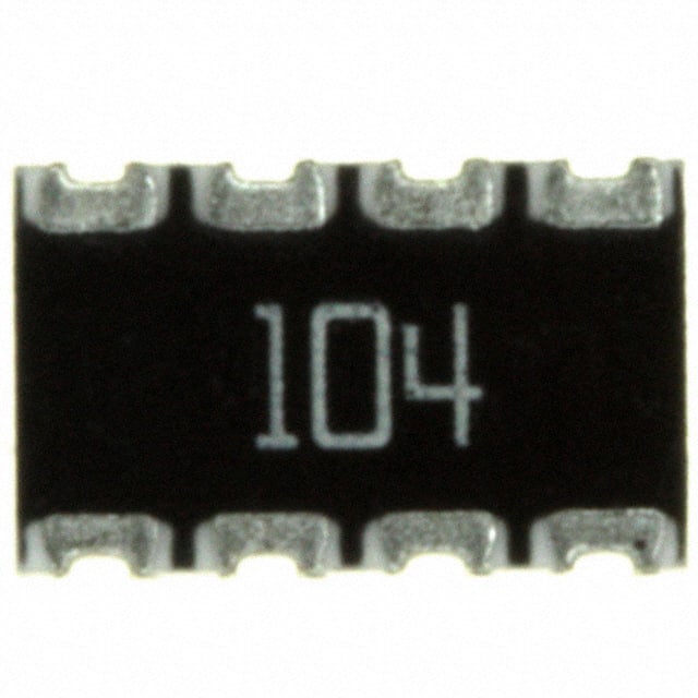 744C083104JP RES ARRAY 4 RES 100K OHM 2012