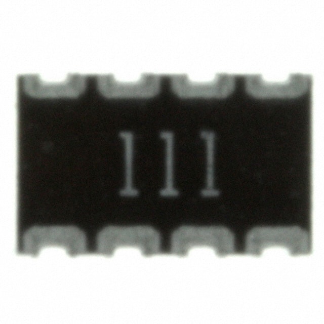 744C083111JTR RES ARRAY 4 RES 110 OHM 2012