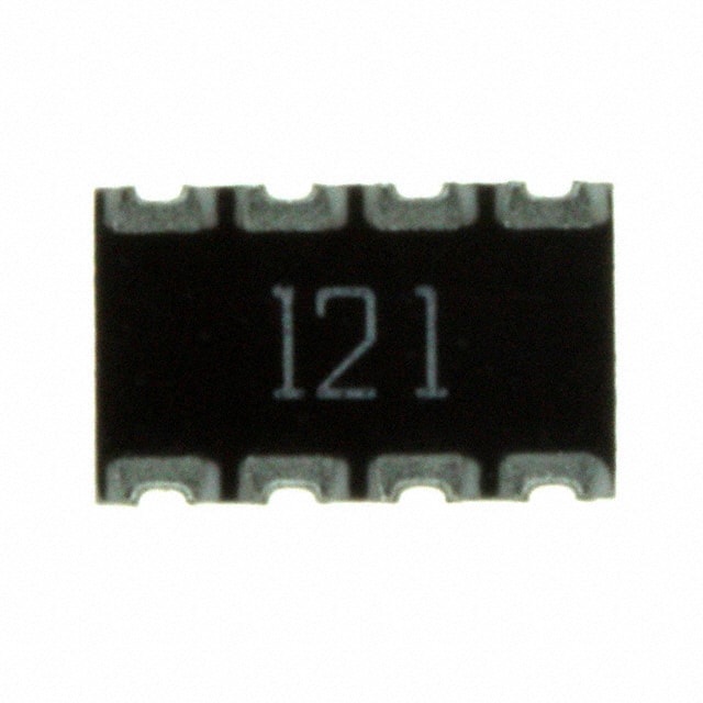 744C083121JP RES ARRAY 4 RES 120 OHM 2012