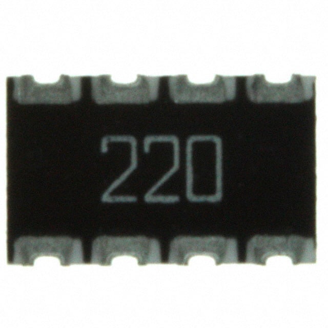 744C083220JTR RES ARRAY 4 RES 22 OHM 2012