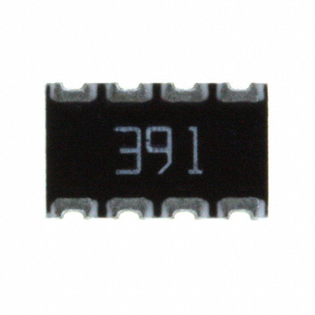 744C083391JP RES ARRAY 4 RES 390 OHM 2012