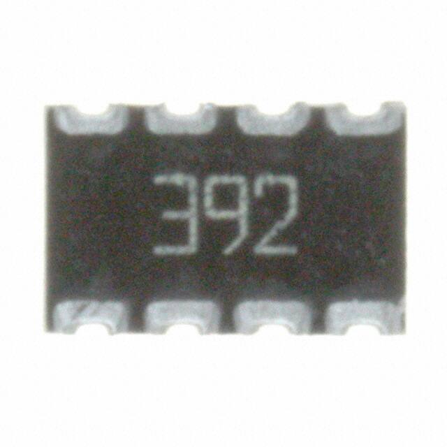 744C083392JTR RES ARRAY 4 RES 3.9K OHM 2012
