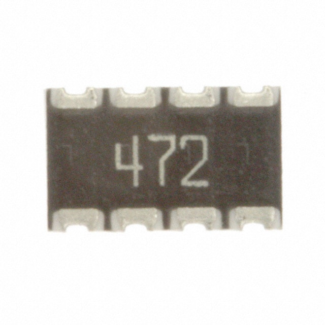 744C083472JP RES ARRAY 4 RES 4.7K OHM 2012