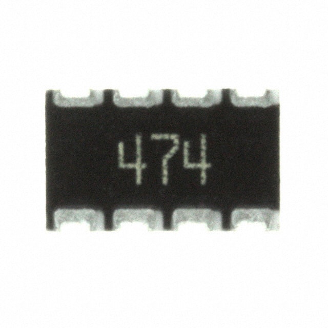 744C083474JTR RES ARRAY 4 RES 470K OHM 2012